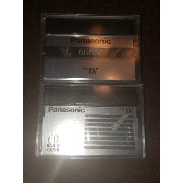 PANASONIC DVC SP 60 MIN. MINI DV (LOT OF 2