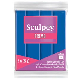 Sculpey PE02 5063 Premo Clay Cobalt Blue Hue