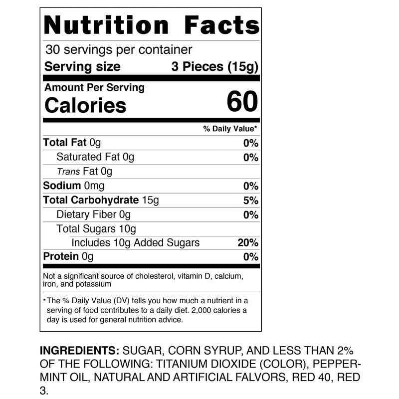 Starlight Candy, Individually Wrapped (Cinnamon, 1 Pound)