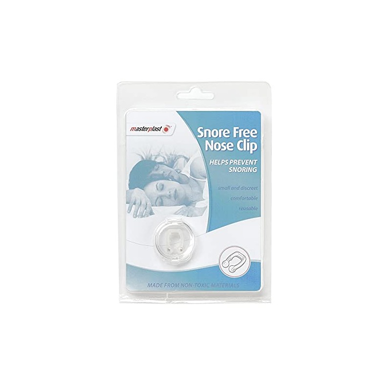Masterplast Snore Free Nose Clip - Helps Prevent Snoring