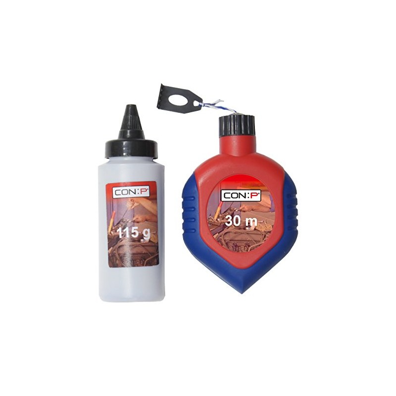 CON:P CPT792104 Chalk Line Roller 30 m with Colour Powder