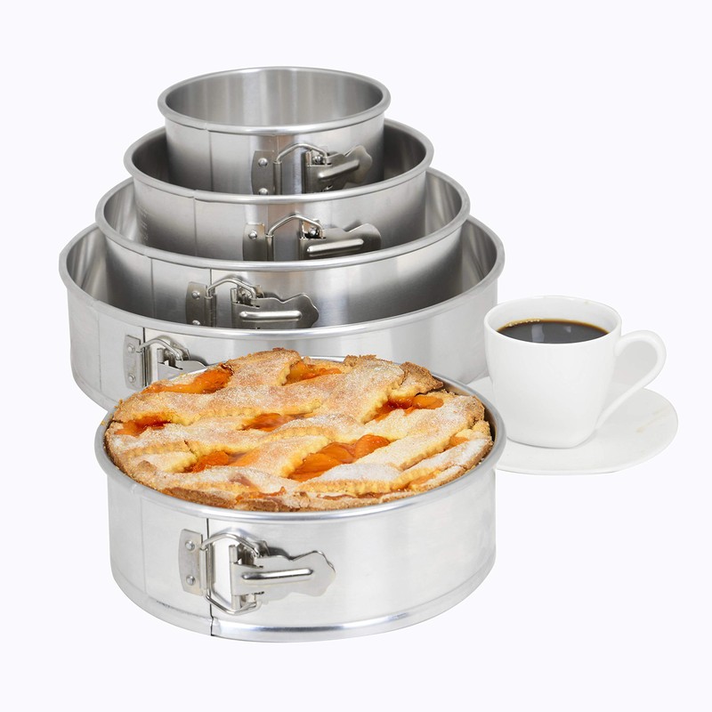 Focus Foodservice 900408 Springform Pan, 8-Inch, Silver