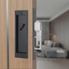 LWZH Privacy Pocket Door Lock Hardware, Hidden Handles, Privacy Pocket