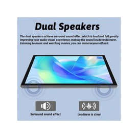 10 Inch Tablet Android 14 Tablets,10" Tableta Computer 6GB RAM 32GB ROM 1024GB Expand, 2MP+8MP Dual Camera WiFi6 BT 1280x800 IPS 10.1 In HD Display Tab, 6000mAh Long Battery Life Tablet PC