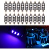 cciyu 42mm Festoon LED Bulbs Super Bright:211 212-2 6411 560