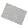 Grey Soft Tufted Microfibre Bathroom Shower Bath Mat Rug Non-Slip