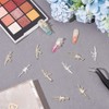 CRASPIRE Gun Nail Charms 32Pcs 4 Style 3D Weapon Nail