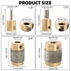 Hedume Set of 4 Glass Grinder Bits, 1 3/4 1/4