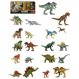 Mattel Jurassic World 986D-GWP38 Mini Figure, Box Assortment, Part 1, Blind Pack, 3 Years Old and Up