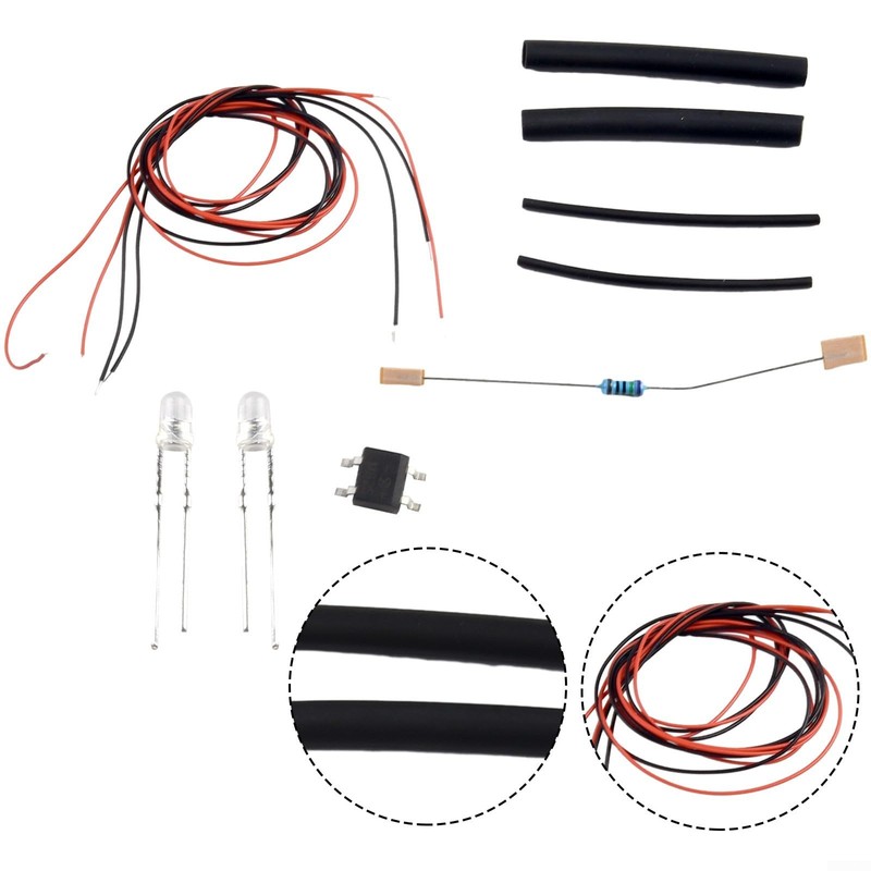 Realistic Fire Flicker Module, Red LED Fire Kit, Bring Life