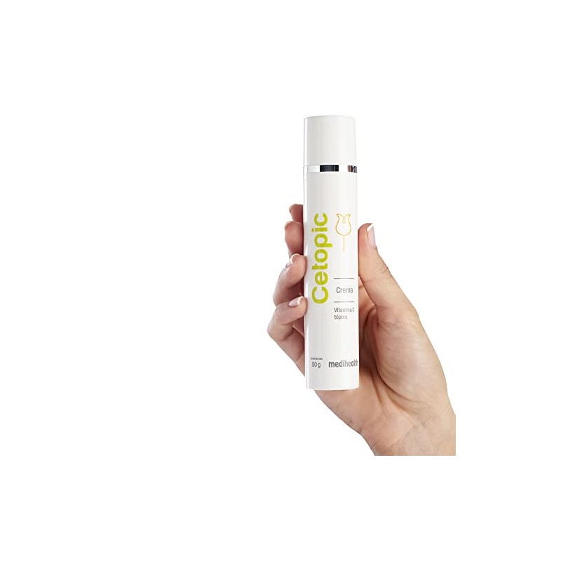Cetopic Crema Vitamina Ácido Hialuronico Panthenol Antiedad Antioxidantes Antimanchas Manchas