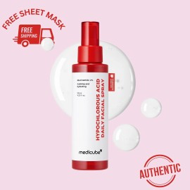 Medicube Hypochlorous Acid Daily Facial Spray 125ml Acne Treatment Soothing Mist