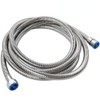 Extra Long Hand Shower Hose 118", Angle Simple Stainless Steel