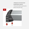 Brennenstuhl Table Clamps for Alu-Office-Line Power Strips/Clamp Holder for Desk/Table