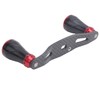 85MM Fishing Reel Handle Grip Carbon Metal Baitcasting Reel Left