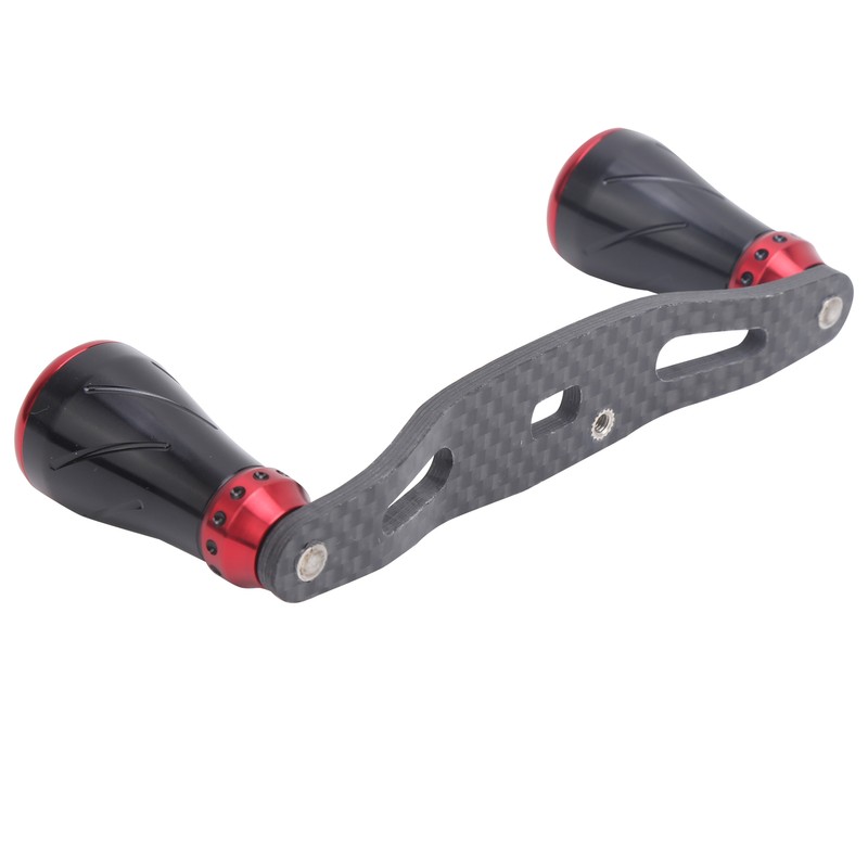 85MM Fishing Reel Handle Grip Carbon Metal Baitcasting Reel Left