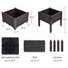 LiGuVCY Raised Garden Bed Kit, Elevated Planter Boxes for Outdoor,