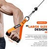 Exercise Handles, Gym Replacement Handle Attachments for Cable Machine Pulleys,