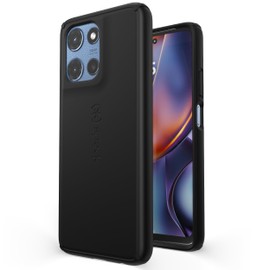 Speck Moto G 5g 2025 Case - Slim & Durable - Moto G 2025 case, with Soft-Touch Finish - Raised Bezel Screen Guard, with Precise Button and Port Access - ImpactHero Slim Black
