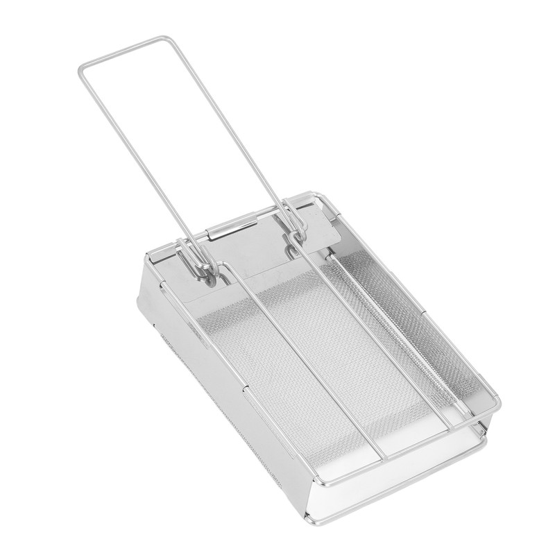 Folding Toaster Stainless Steel Versatile Mini Portable Toaster for Bread
