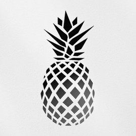 Decal Stickers of Pineapple (Black) (Set of 2) Premium Waterproof Vinyl Decal Stickers for Laptop Smartphone Car Dirt Bike Wall Room Mason Jar Bathtub Door Skateboard - BICVER1g11782BLW19Y24