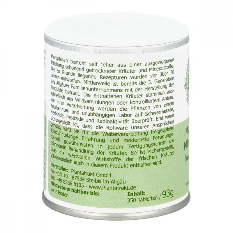 Multiplasan Mineral Complex 33 Tablets Pack of 350