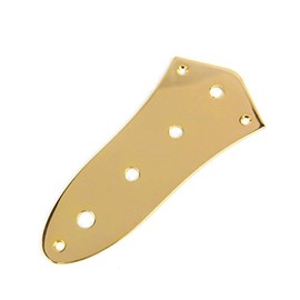 Replacment Metal Guitar Control Plate For Jazz Bass JB style bass Guitar, Gold Plated