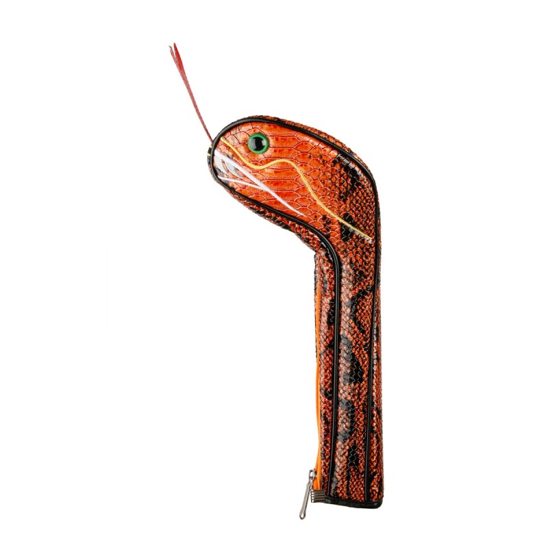 Sahara Snake Driver Headcover up to 460cc - Orange