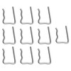 ECSiNG 10Pcs Injector Leak Off Clip Replacement 1982A4 1579KK 03L130447