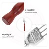 KICHOUSE Ice Tool Stainless Steel Ice Breaker with Wooden Handle
