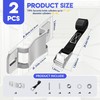 2 Pcs Gas Cylinder Wall-Mounted Bracket, Gas Cylinder Fixed Rack