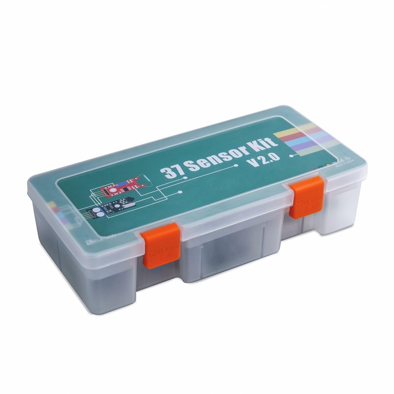 ELEGOO Upgraded 37-in-1 Sensor Module Kit Compatible with Arduino IDE