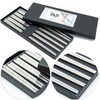 Chopsticks Stainless Steel 5 Pairs, Japanese Metal High-Quality Reusable Chopsticks