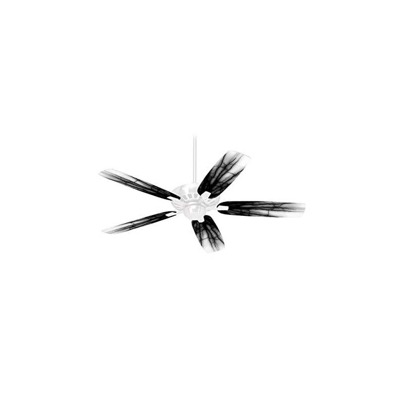 Lightning Black - Ceiling Fan Skin Kit fits most 42