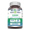 Amazing Formulas GABA (Gamma Aminobutyric Acid) with Vitamin B6 500mg