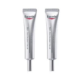 Yusarin 유세린 하이알루론 3X 아이크림 15ml 더블팩, 다크서클 아이케어 보습크림 세트 Hyaluron 3X Eye Cream 15ml Double Pack, Dark Circle Eye Care Moisturizing Cream Set