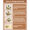 Mechanical Keyless Cabinet Lock, Cabinet Locks with Combination, Easy Installation