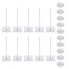 PATIKIL 70mm Perforated Insulation Pins with Round Washer,100 Sets 2in