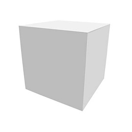 Marketing Holders 8"w x 8"h x 8"d Platform Display Box Art Sculpture Pedestal Collectible Cube Cover Trophy Trinket Acrylic Showcase Stand Expo Event Wedding Reception