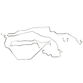 Full Car Brake Line Kit - Fits 69 Camaro w/Disc Conversion - Stainless - The Stop Shop