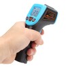 Infrared Temperature Measuring Gun, LCD Display, Industrial Thermometer, No Touch