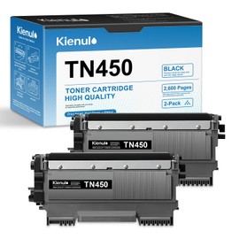 TN450 High Yield Toner Cartridge 2-Pack,TN-450 Black Toner Replacement for Brother HL-2220 2230 2240D 2270DW 2280 MFC-7240 7360 7365 7460 7860 DCP-7060 7065 IntelliFax 2840 2940 Printer