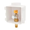 HYDRO MASTER Gas Outlet Box，1/2" NPT, Gas supply box，White (1/2-Inch)