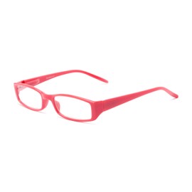 Rectangle Reading Glasses in Coral by Readers.com | The Sophie | +1.50
