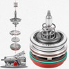 High performance Corvette Servo Piston Assembly with Cover, Snap Ring