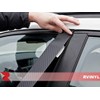 Rvinyl Pillar Post Pre Cut Window Trim Kits in Matte