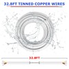 32.8FT 16 Gauge Wire 4 Conductor, 16 AWG Stranded Tinned