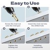 Gdotmely 1/4-20 Multi Grip Rivet Nut Kit, 50pcs Rivet Nuts,