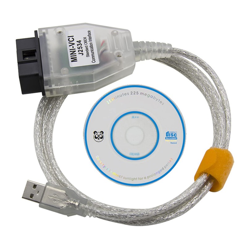 CTobd Mini Vci J2534 Cable Standard Obd2 Communication Interface for