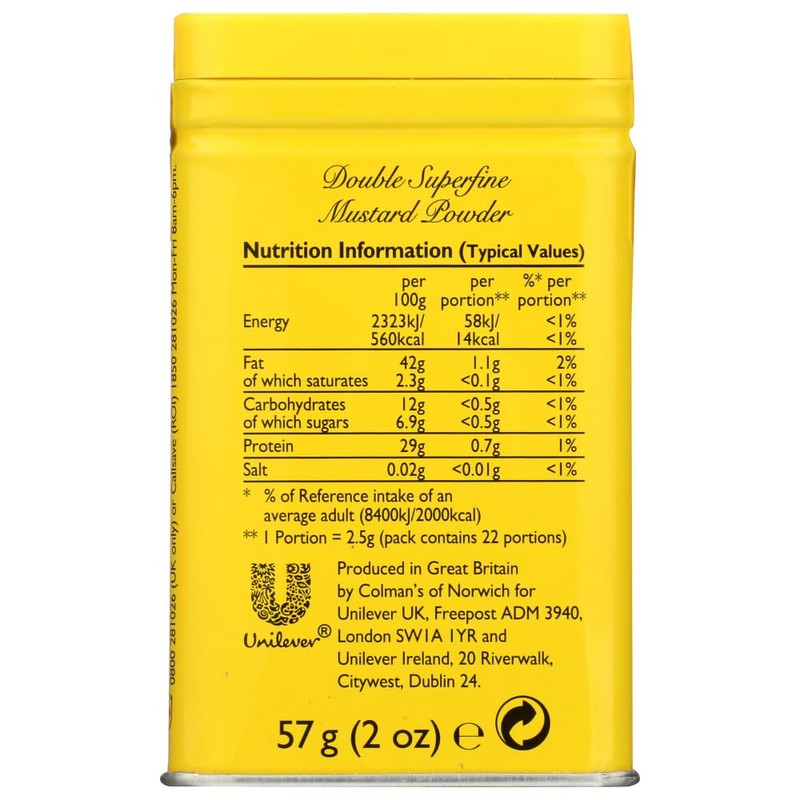 Colman's Dry Mustard, 2 oz (Pack of 2)
